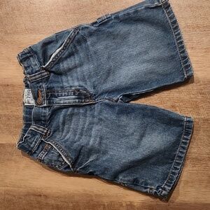 The Childrens Place Adjustable Waist Jean Shorts. Boys Size 6